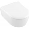 Villeroy & Boch Avento Combi-Pack - SET Závesné WC + sedátko SlimSeat SoftClosing, alpská biela CeramicPlus 5656RSR1