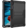 Techsuit Ochranný kryt Rugged TabShell + ochranná fólia na displej - Samsung Galaxy Tab S7 Plus / S8 Plus - Čierna KF2327020