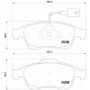 Sada brzdových platničiek kotúčovej brzdy BREMBO P 23 148