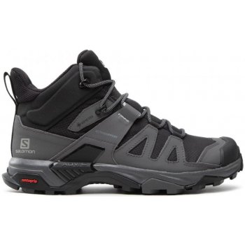 Salomon X Ultra 4 Mid Wide GTX čierné