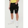 Alpha Industries šortky cargo pánske bavlnené s elastanom 186209 čierna 32