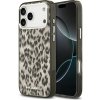 Karl Lagerfeld - IML Leopard Pattern MagSafe puzdro pre iPhone 17 Pro Max - hnedé