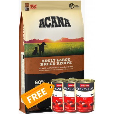 Acana Heritage Adult Large Breed 17 kg