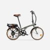 BTWIN Skladací elektrobicykel E-FOLD 500 zelený 2025