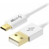 AlzaPower Core USB-A to Micro USB 1m biely APW-CBMU0041W