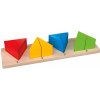 Playtive puzzle Montessori trojuholník 100335981