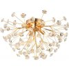 GLOBO 64135D KATRINA stropné svietidlo D450mm 4xG9 3,5W/350lm 3000K zlatá