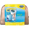 Scholl Velvet Smooth elektrický pilník s mořskými minerály + bronzová kosmetická taška