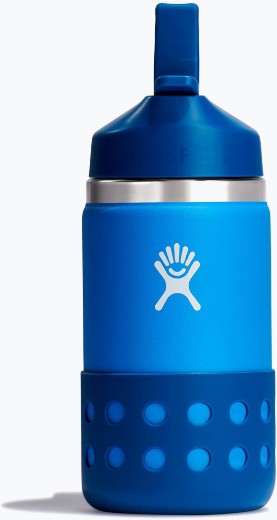 Hydro Flask termo Wide Mouth Straw Lid And Boot modrá 355 ml