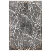 Najkoberce Arte Piran Marble sivý / čierny 133x190 cm