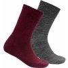 Devold Daily Merino Medium Sock 2pk Kid červená 28-30 EU