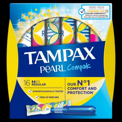 Tampax Compaq Pearl regular 16 ks