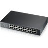 Zyxel GS1915-24E, 24-port GbE Smart hybrid mode Switch, standalone or NebulaFlex Cloud, rackmount, fanless