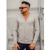 Bolf pánsky kardigán so zapínaním na gombíky YY06A sivý
