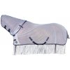 HKM Deka proti hmyzu Fringe s krkom silver grey