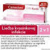 Canesten GYN Kombi tbl.vag. 1 x 500 mg + crm.der. 1 x 20 g 1 vaginálna tableta 500 mg + 20 g krém