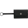 Kožená kľúčenka Burkely NOCTURNAL NOVA čierna 10,5 × 7 cm