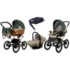 BabyLux Detský kočík 4v1 Classic (vanička, športová sedačka, autosedačka)