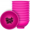 Best Buds Silikónová miska na miešanie 7 cm, ružová s čiernym logom