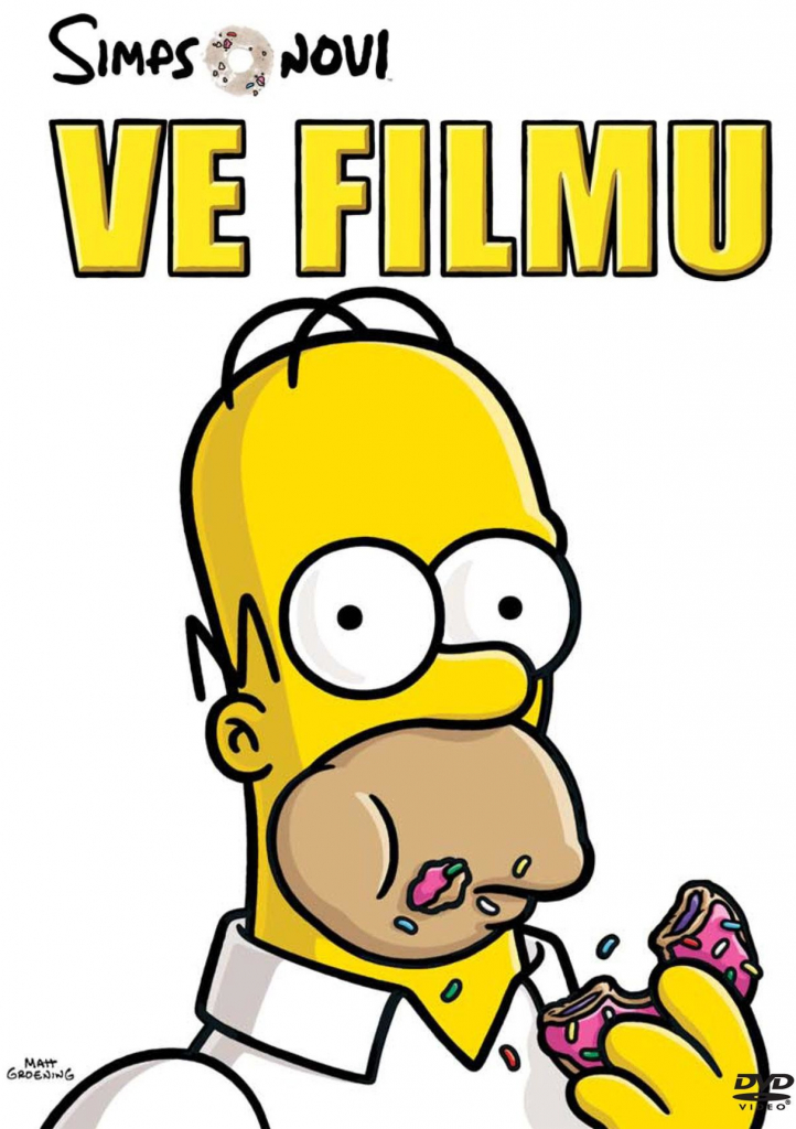 Simpsonovi ve filmu DVD