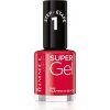 Rimmel Super Gel gélový lak na nechty bez použitia UV/LED lampy odtieň 045 Flamenco Beach 12 ml