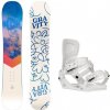 Gravity Mist 24/25 dámský snowboard + Gravity Rise white vázání - 155 cm + S (EU 37)