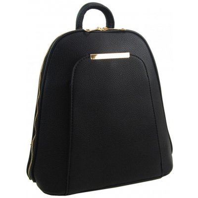 Barebag Čierny elegantný menší dámsky batôžtek / kabelka