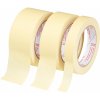 LUX-TOOLS Krepová lepiaca páska 18 mm, 38 mm, 48 mm x 50 m, 3 ks