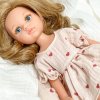 Šaty pre bábiku Paola Reina 32 cm Amigas, mušelín so srdiečkami