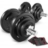 Železné nastaviteľné činky Hop-Sport 2x 20 kg