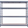 Policový regál 2000 X 2370 X 600 | RR1-6024 Farba: sivá RR1-6024-4-7031