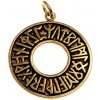 imago Bronzový amulet Runový kruh - menší FC21249X