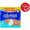 Always Ultra Day Normal hygienické vložky (veľkosť 1) vložky s krídelkami 20 ks]