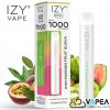 IZY one+ Kiwi Passion Fruit Guava 0 mg 1000 poťahov 1 ks