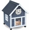 Búda, mačací domček Chaim Grey, 52 x 46 x 66 cm Agrofortel