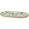 Chic Antique Drevená mangová tácka s citrónmi Tours Limone Blossom 37*20*2 cm