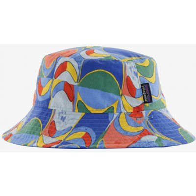 Patagonia Baby Sun Bucket Hat swallowtail geo/eddy blue