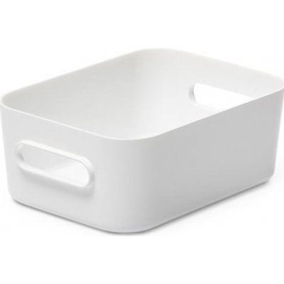 SMARTSTORE Úložný box, plastový, 1,5 l, "Compact S", biely
