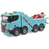 Bruder Scania Super 560R Vyprošťovací a odtahový vůz se zvukem a světlem