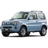 Priečniky Modula Oval Bar Open Rail Black Suzuki Jimny 1998-2018 s pozdĺžnikmi