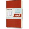 Moleskine Zošity Volant - mäkké dosky A6, čisté, 2 ks, oranžová/modrá