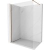 MEXEN/S - Kyoto-X Sprchová zástena WALK-IN 110 x 200, transparent 10 mm, ružové zlato 800-110-101-60-00-X