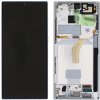 Samsung Galaxy S22 Ultra (SM-S908B) LCD displej + dotyková plocha + rám biela - originál GH82-27488C, GH82-27489C