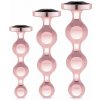 Rosy Gold - anální dildo set (růžové zlato)