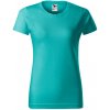 MALFINI Tričko Basic 134, krátký rukáv, dámské - AKCE! MAL-1341916 XL Zelená emerald