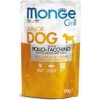 MONGE GRILL Dog PUPPY/JUNIOR Kapsička kuře/krůta 100g/24bal