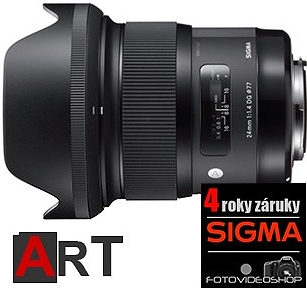 SIGMA 24mm f/1.4 DG HSM ART Canon od 779 € - Heureka.sk