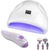 Verk 24406 Sada na nechty UV lampa 12 W + pilník 2v1