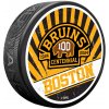 Mustang Puk Boston Bruins NHL 100th Anniversary Commemorative Hockey Puck Shadow