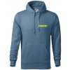 Hasiči názov samostatný - Mikina pánska Cape s kapucňou - 2XL ( Denim )